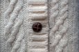 画像7: ベージュ  ニット カーディガン 長袖 木製ボタン[17595]