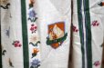画像7: 花柄 オフホワイト コットン チロルスカート w72cm 丈74cm [17688]