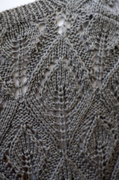 他の写真1: グレー ニット ベスト 前開き  [17739]