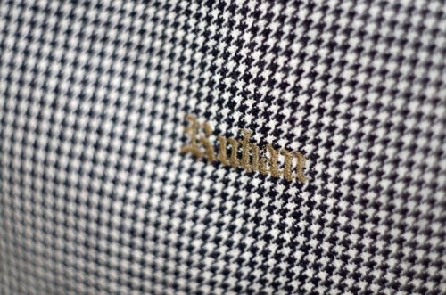 他の写真1: 千鳥格子柄 白×黒 ウール ジャンパースカート [17818]