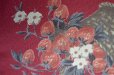 画像12: 花柄 苺柄 赤 ジャンパースカート ウエストリボン [17825]