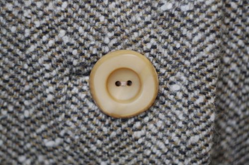 他の写真2: 無地 グレー系 コート  ウール レギュラーカラー[18021]