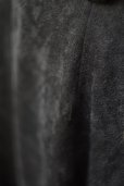 画像7: 無地 黒 ベロア スカート フレア w60cm [18037]