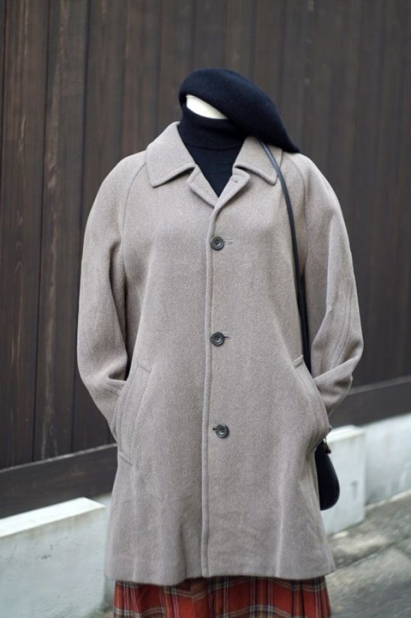 画像5: 無地 チャコールグレー レギュラーカラー 裏ポケット[18164]