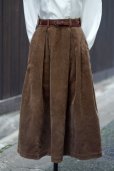 画像6: ”Ralph Lauren”無地 ブラウン コーデュロイ スカート w/60cm[18233]