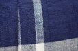 画像4: チェック柄 ネイビー×白 プリーツ スカート w/70cm[18373]