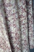 画像6: 花柄 赤系 フレア スカート w/58cm[18394]