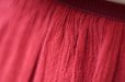 画像6: 花柄 赤 フレア スカート w/63cm[18399]