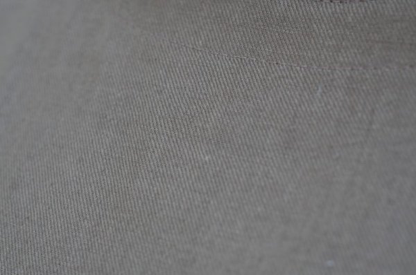 画像10: 無地 カーキ×オレンジ 半袖 レトロワンピース ノーカラー ウエストゴム ラグランスリーブ[18511]