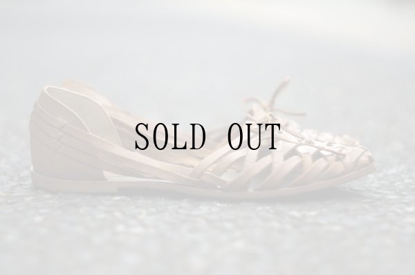 画像3: "Pinwheels" ブラジル製 レザー サンダル オリーブ系[18528]