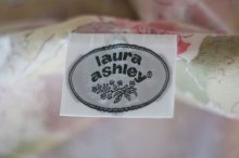 他の写真1: "laura ashley" 花柄 ピンク系 ノースリーブ レトロワンピース スカラップネック[18733]