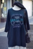 画像5: 黒 半袖 ビンテージ ROADKILLCAFE プリント Tシャツ[18762]