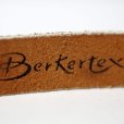 画像5: "Berkertex" 無地 白 レザーベルト [18916]