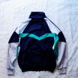 画像7: "adidas" 緑×ネイビー×白 長袖 アウター ジャージ ポケット 三本ライン [19034]