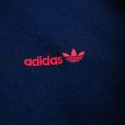 画像4: "adidas" 西ドイツ製 デサント 黒×赤 長袖 トラックジャケット ジャージ ポケット  [19036]