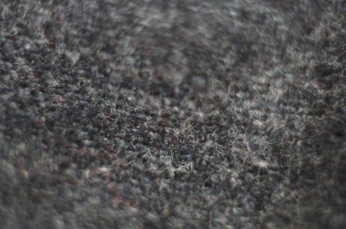 他の写真1: 無地 グレー ウール スカート フレア w62cm[19165]