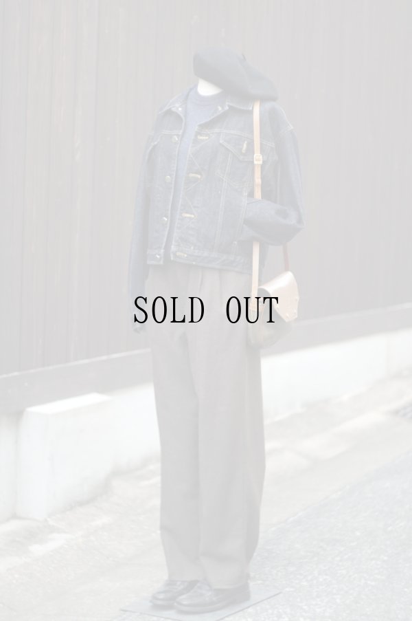 画像12: ”MATURE 36” 無地 デニム Gジャン レギュラーカラー[19169]