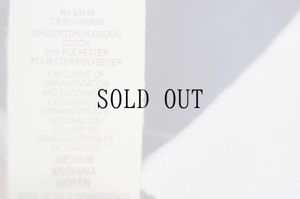 画像7: "Top stich by Morning sun" US 水色 スウェット 襟付き ハートモチーフ[19145]