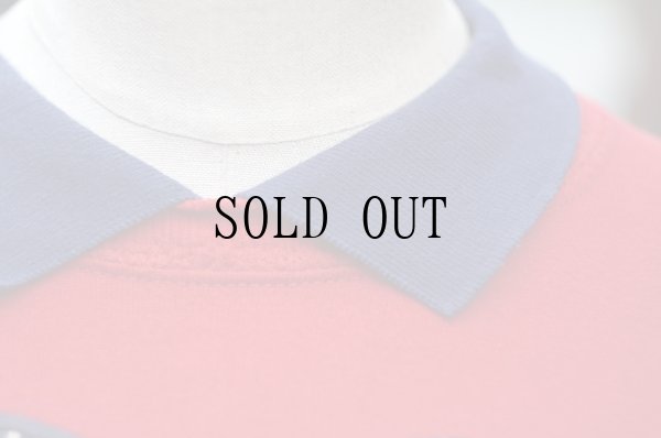 画像5: "Jarzees" US 赤 スウェット 襟付き ハートモチーフ[19144]