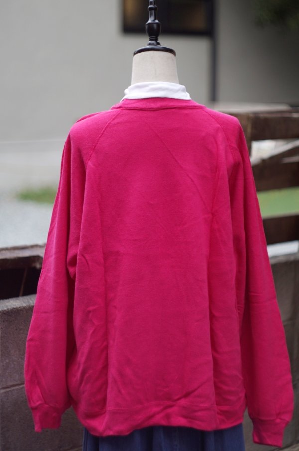 画像8: "Hanes" US ピンク スウェット クルーネック[19143]