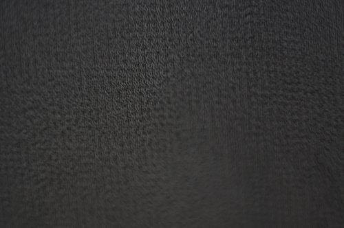 他の写真1: 無地 黒 長袖 レトロワンピース クルーネック[19171]