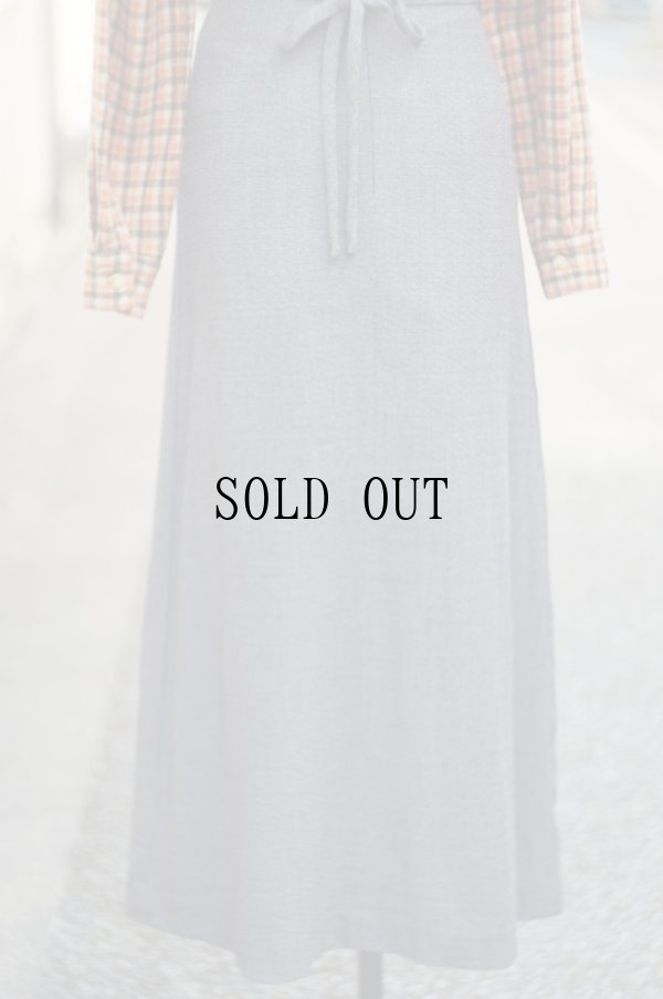 画像8: 無地 グレー ウール混 ジャンパースカート[19213]