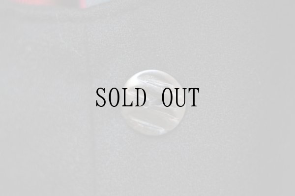 画像10: 無地 黒 ジャンパースカート クルーネック ウール[19206]