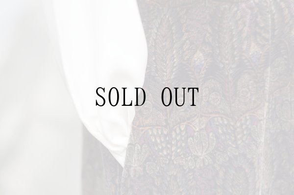 画像16: エスニック柄 ブラウン セットアップ vネック [19274]