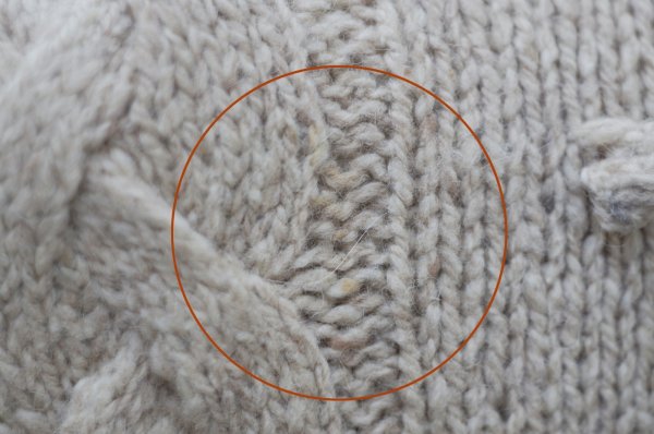 画像10: 無地 ベージュ ニット セーター ハイネック[19275]