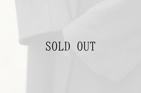 画像8: "KRISTENBLAKE" US製 無地 黒 ウールコート [19287]