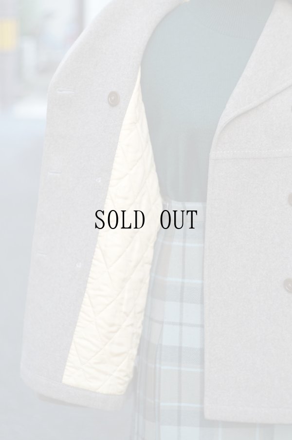 画像11: "familiar"  無地 ブラウン ショート コート [19304]