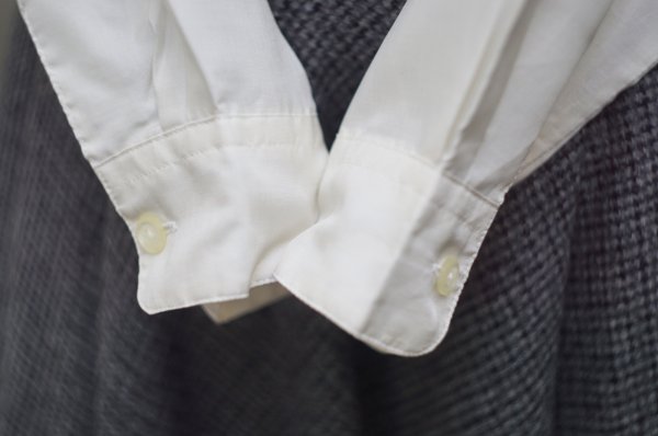 画像5: "Tokyo blouse" 白 長袖 ブラウス レースカラー[19388]