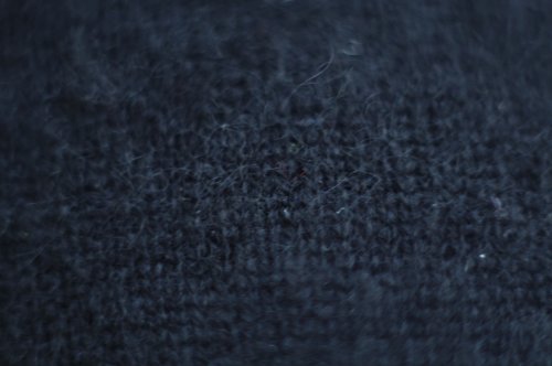 他の写真1: "CLUB NASSO" 無地 黒 ニット セーター ハイネック カシミア[19309]