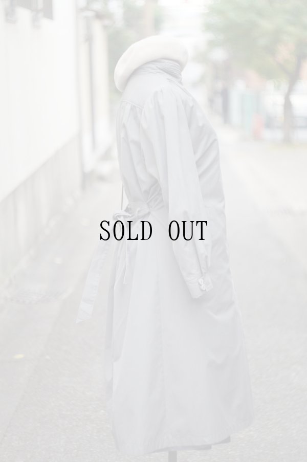 画像3: "LONDON FOG" グレー系 スタンドカラーコート 裏地付き[19307]