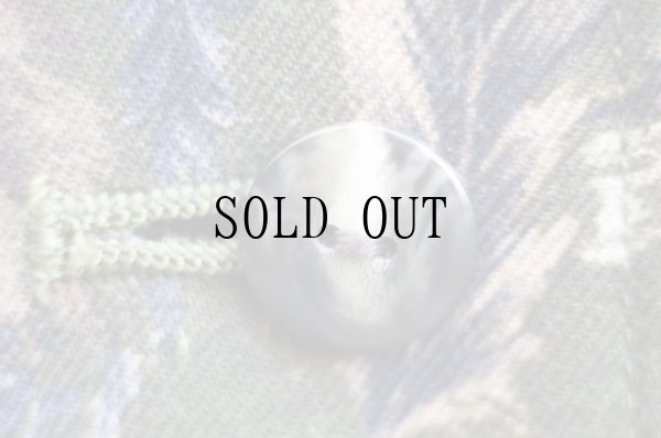 画像7: カモ柄 ダークグリーン ベスト Vネック[19329]