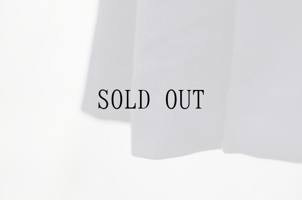 画像13: ”Mcfarland”ネイビー ウール 長袖 レトロワンピース ノーカラー プリーツ ベルト付き[19355]