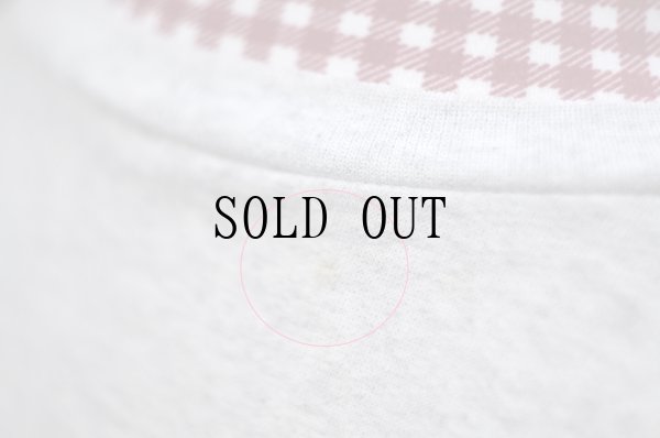 画像12: US製 子ネコのプリント グレー系 スウェット トップス ハイネック[19407]