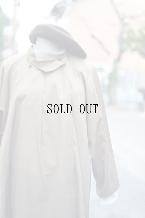 画像6: "Sanyo coat" ベージュ スタンドカラー コート ラグラン袖[19401]