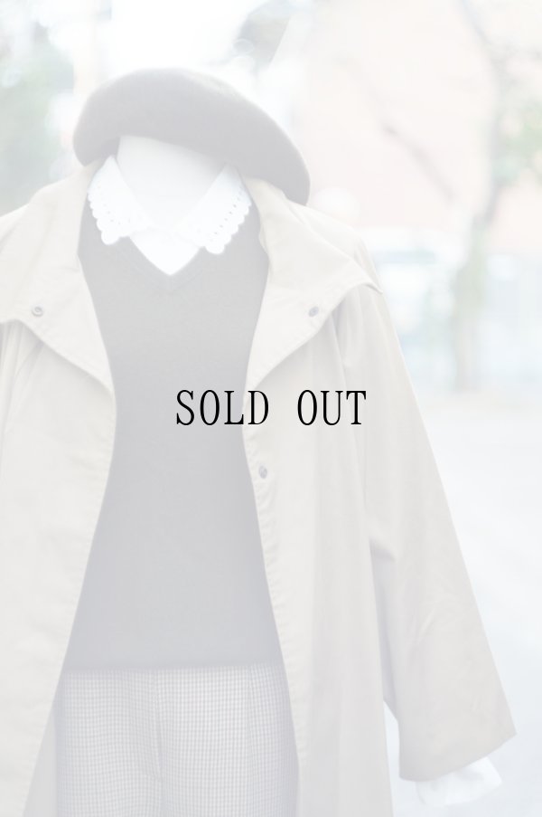 画像12: "Sanyo coat" ベージュ スタンドカラー コート ラグラン袖[19401]