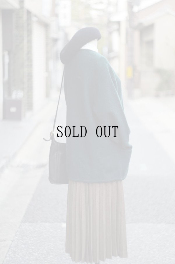 画像11: "Emile" グリーン系 EU ウール チロルジャケット ノーカラー 刺繍[19421]