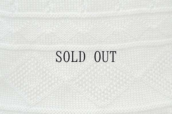 画像7: "CECCHINI" グリーン ノルディック ニット カーディガン クルーネック[19478]