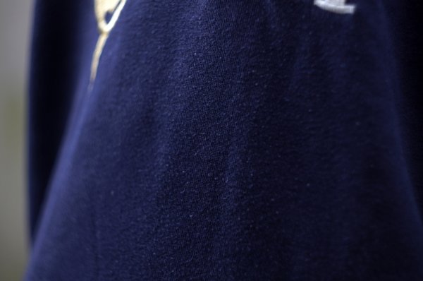 画像8: "TRUSSARDI" イタリア製 ロゴ刺繍 ネイビー スウェット トップス[19495]