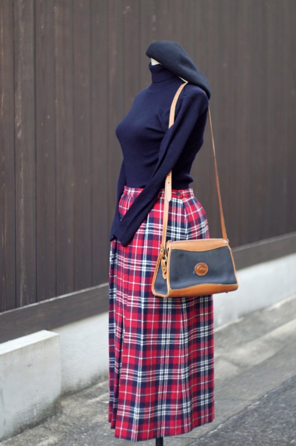 画像5: ネイビー  ニット セーター タートルネック[25241]