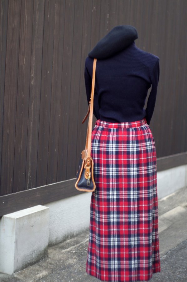 画像7: ネイビー  ニット セーター タートルネック[25241]