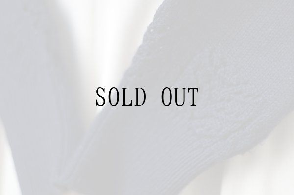 画像5: "ELEMI"ネイビー 襟付き アンゴラ ニット セーター[19581]