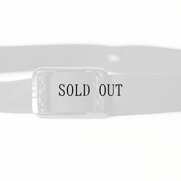 画像1: 黒 アンティークベルト[19615]