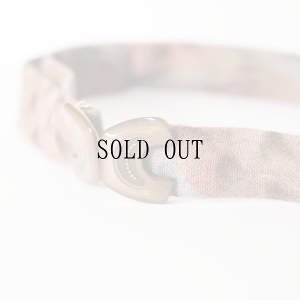 画像4: 総柄 ブラウン系 アンティークベルト[19635]