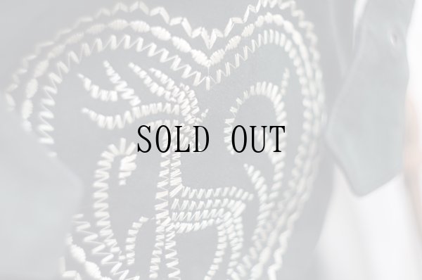 画像10: グリーン スウェード リネン 刺繍入り チロルワンピース ジャンパースカート[19682]