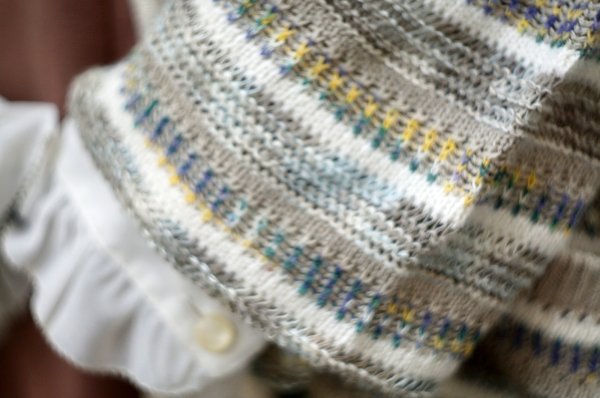 画像7: "altra" イタリア製 ボーダー柄 コットン ニット カーディガン[19702]