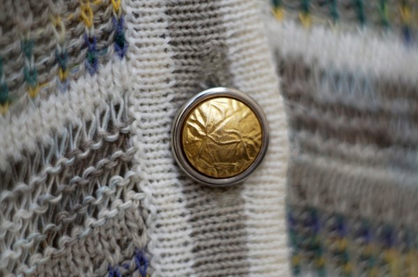 画像8: "altra" イタリア製 ボーダー柄 コットン ニット カーディガン[19702]